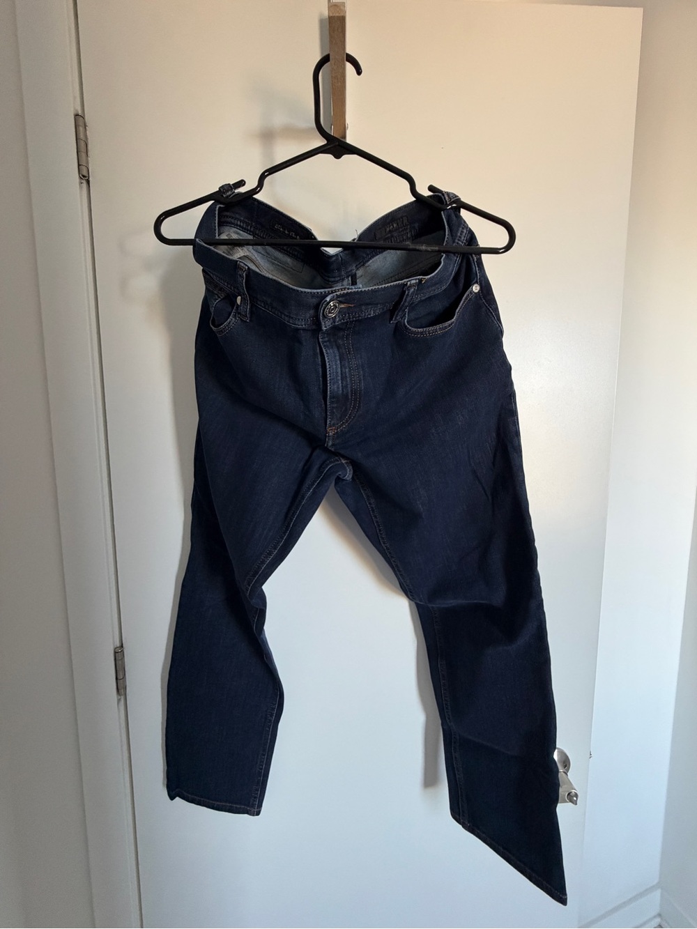 Alberto Slim Fit Men's Dark Blue Jeans